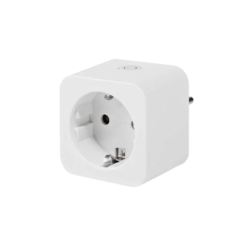 Nedis SmartLife slimme stekker – wifi met energiemeter, 3680 W