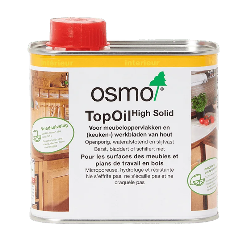 Osmo TopOil 3058 – kleurloos mat, 0,5 l