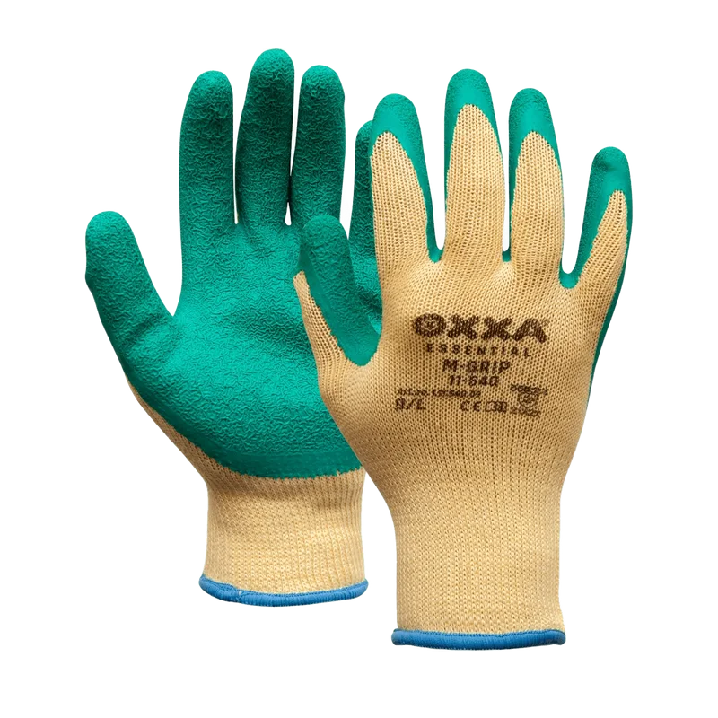 OXXA M-Grip 11-540 werkhandschoenen – maat 9 (L), latex