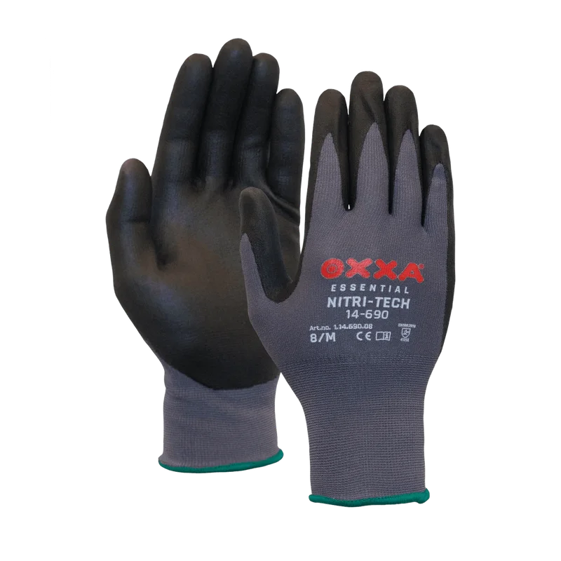 OXXA Nitri-Tech 14-690 werkhandschoenen – maat 9 (L), nitril foam