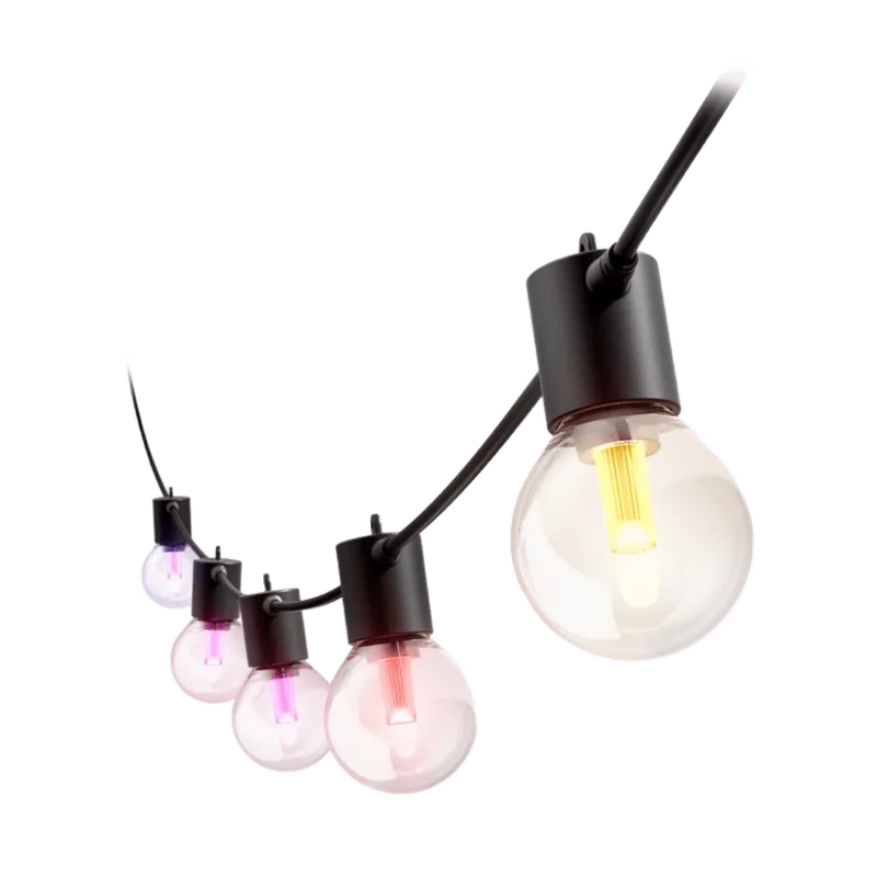 Philips Hue Festavia lichtsnoer voor buiten – 21 m, 30 globelampen
