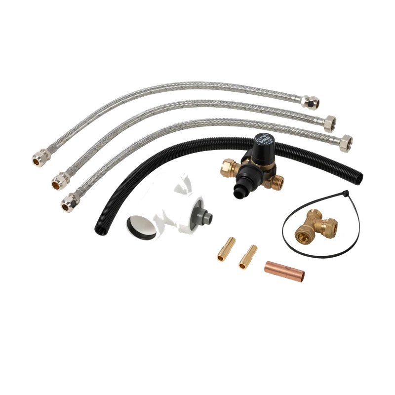 Plieger boileraansluitset 12 mm – voor Plieger en Inventum boilers