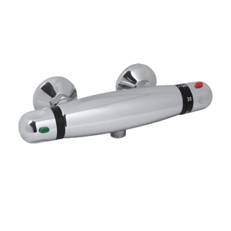 Plieger Verano thermostatische douchekraan – 12 cm, chroom