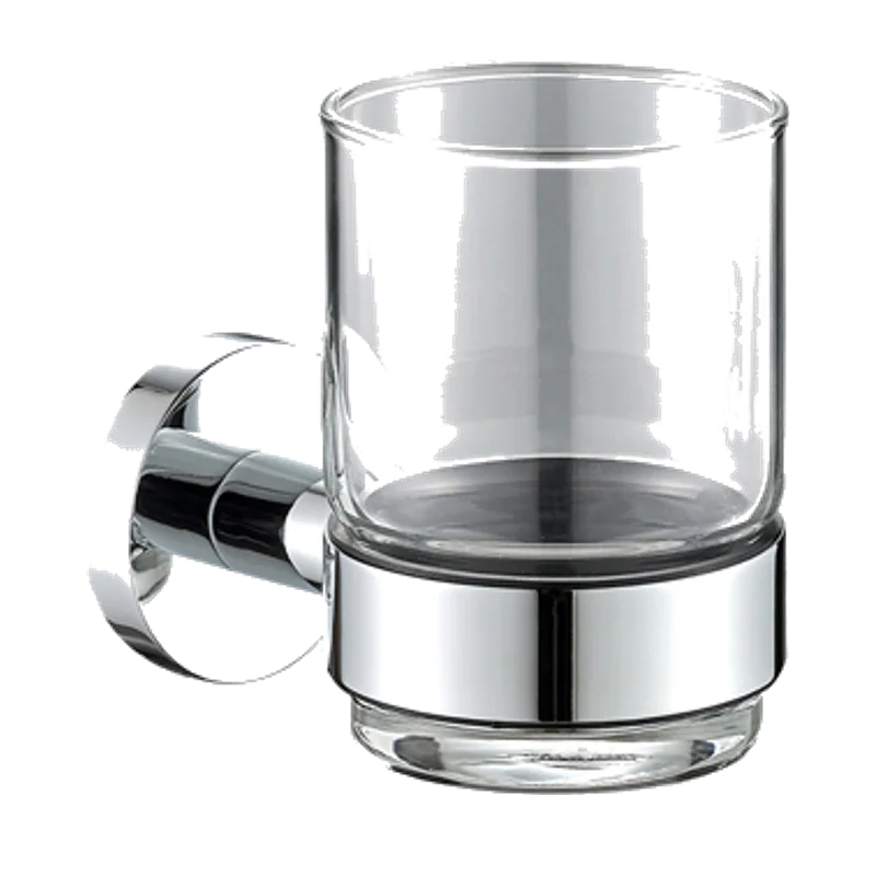 Plieger Vigo bekerhouder met glas – chroom, 4784421