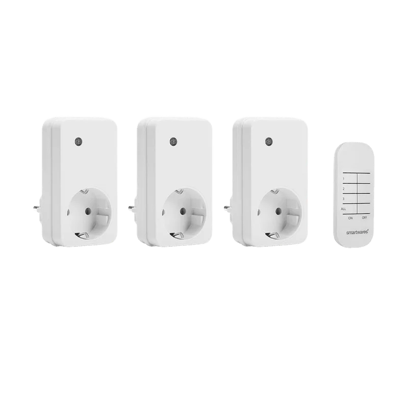 Smartwares SH4-99573 schakelset – 3 stekkers met afstandsbediening