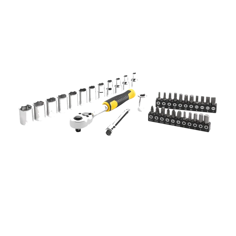 Stanley compacte dopsleutelset 1/4" STMT82672-0 – 37-delig