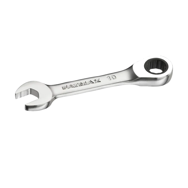 Stanley FatMax stubby ringsteeksleutel met ratel – 10 mm, FMMT13098-0