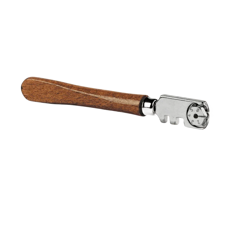 Stanley glassnijder 0-14-040 – 6 stalen wieltjes, houten heft