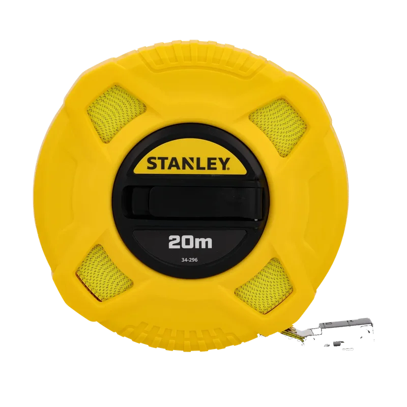 Stanley landmeter fiberglas – 20 m, gesloten kast (0-34-296)