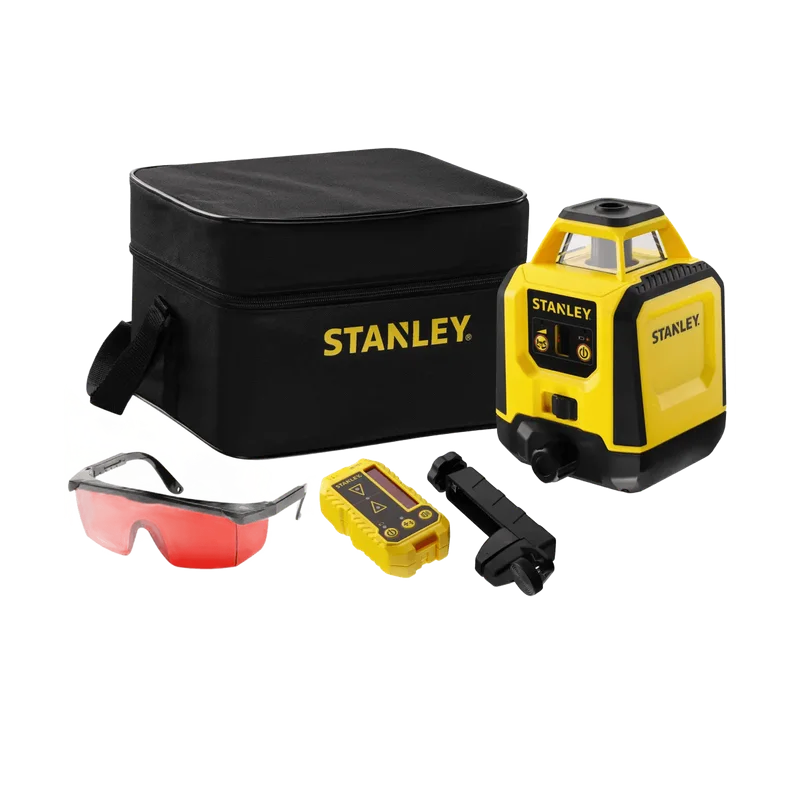 Stanley roterende laser STHT77616-0 – set met detector en tas