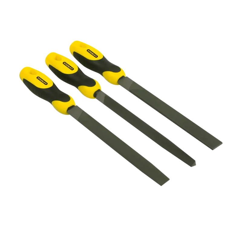 Stanley vijlenset 3-delig – halfzoet, 200 mm, 0-22-464