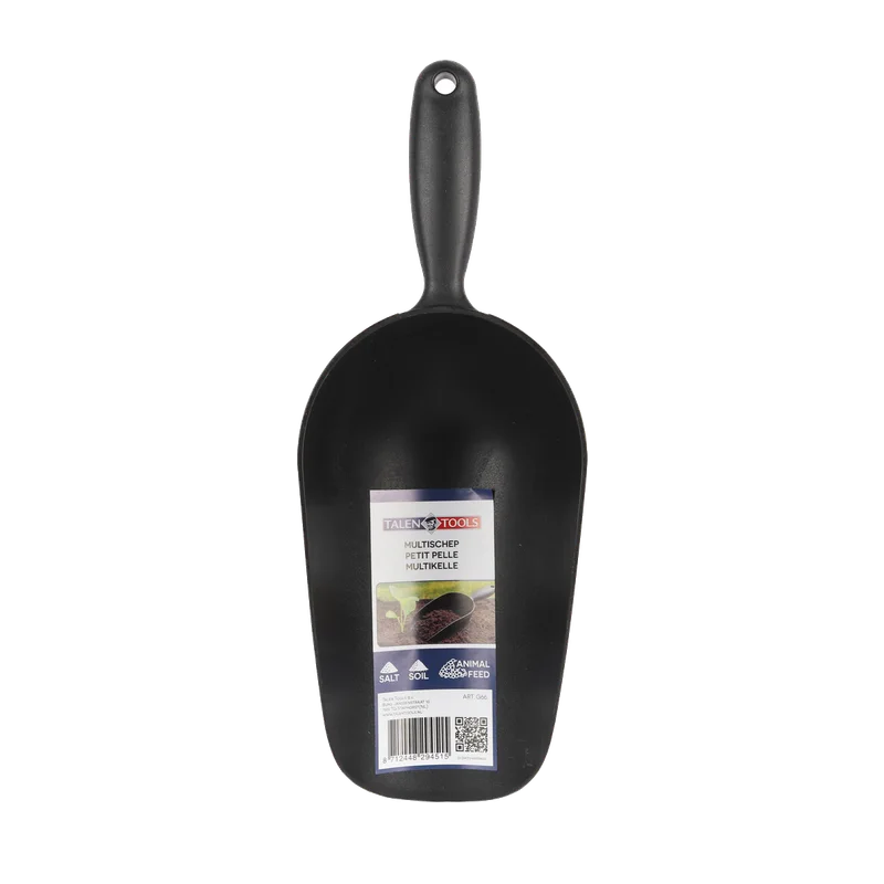 Talen Tools multischep G66 – zwart kunststof, 32 x 12 x 9 cm