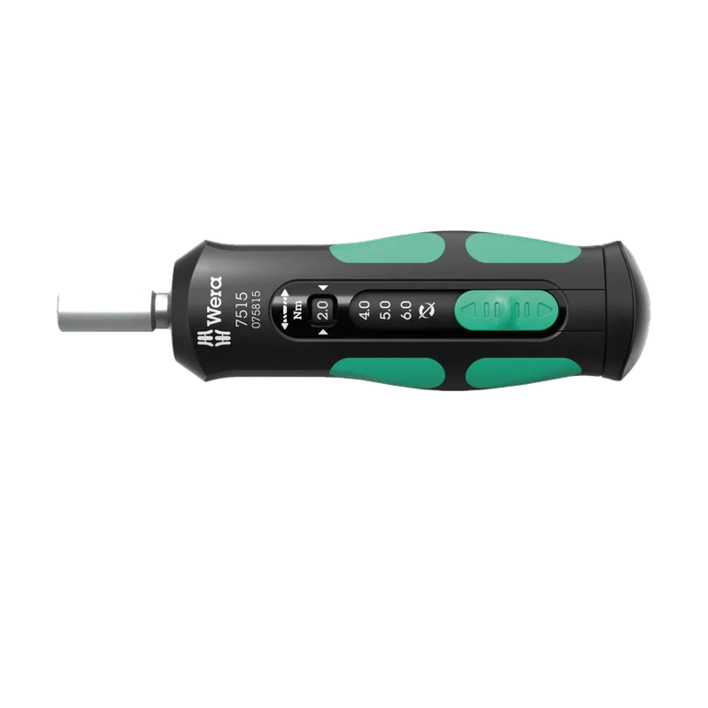 Wera 7515 Safe-Torque Speed momentschroevendraaier – 2-6 Nm, 1/4"