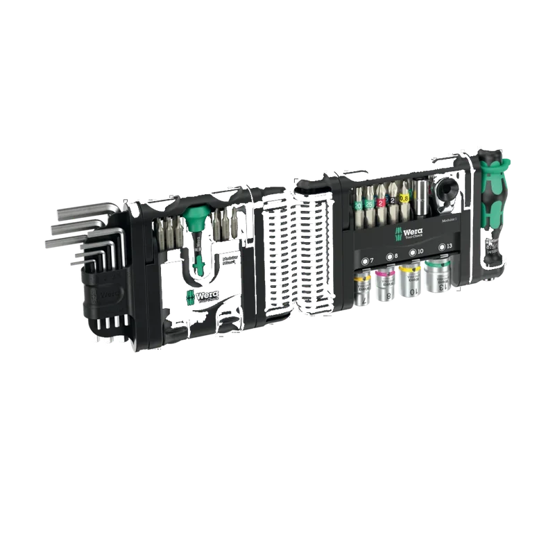 Wera Tool-Check Modular Set 1 – 50-delig, drie sets in één