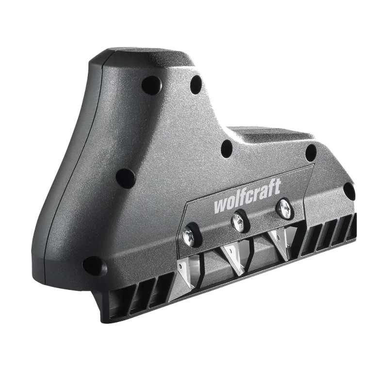 wolfcraft drievoudige facettenschaaf 4009000 – voor gipsplaat