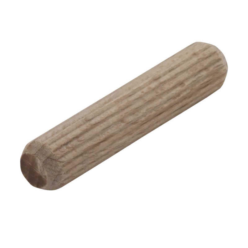 wolfcraft gegroefde houten deuvels – 8 x 40 mm, 40 stuks
