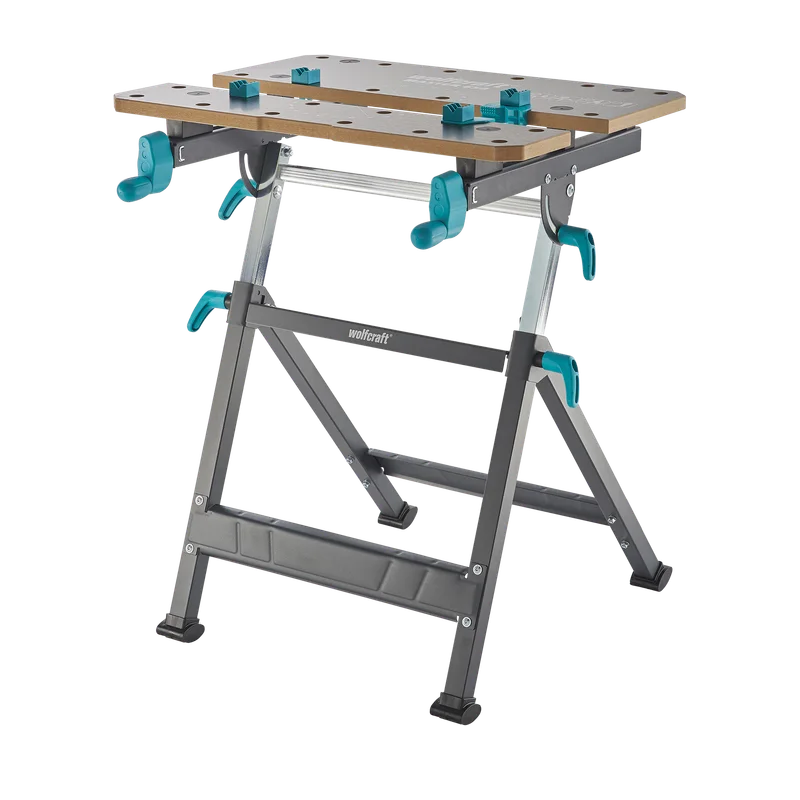 wolfcraft MASTER 650 ERGO – in hoogte verstelbare klemtafel, 6870000
