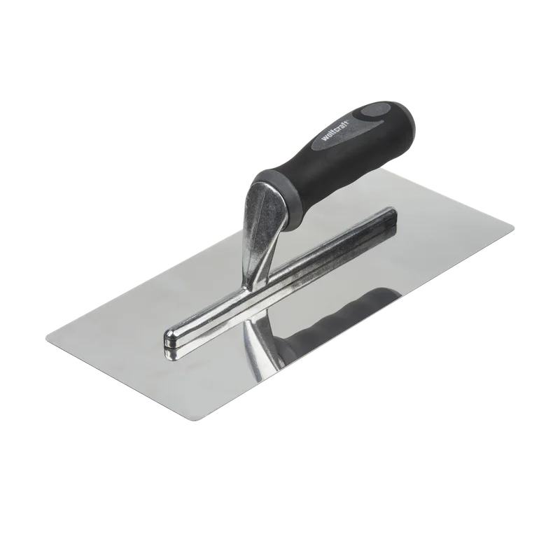 wolfcraft pleisterspaan 4043000 – rvs, 300 x 130 mm