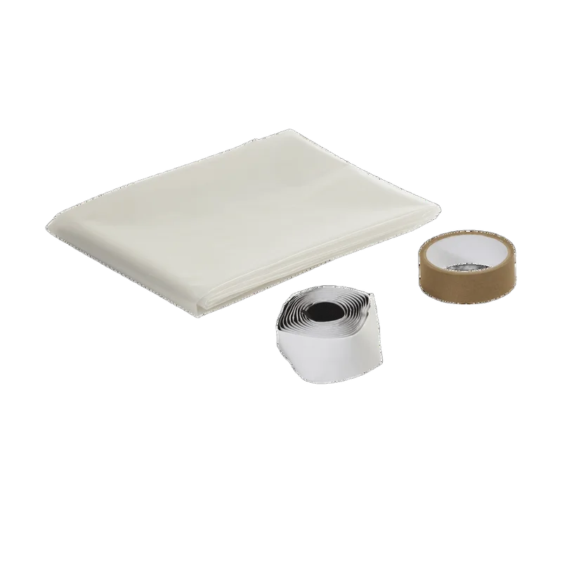 wolfcraft stofdeur met rits – voor deuren tot 105 x 215 cm