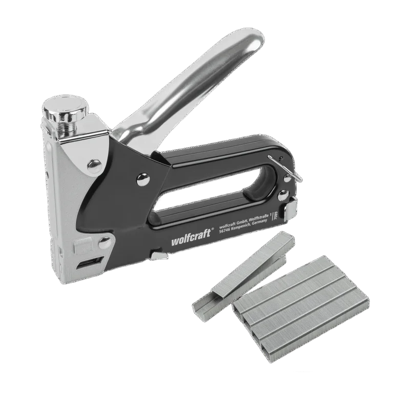 wolfcraft tacocraft 7 handtackerset – met 1000 nieten (7089000)