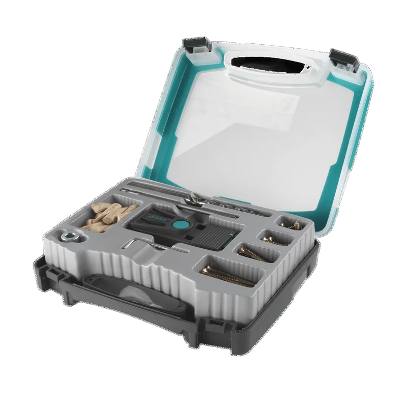 wolfcraft Undercover Jig set – boormal voor pocketgaten, PZ 2