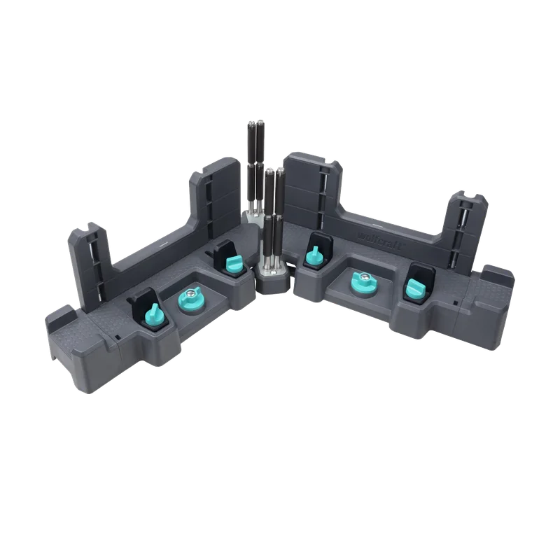 wolfcraft zweihaak en verstekbak PRO – voor plinten, 6956000